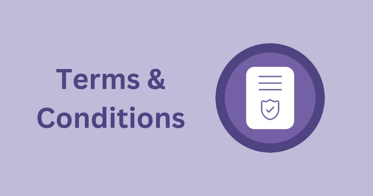 Terms and Conditions - RC Web Developer